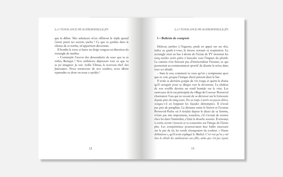 La Vengeance de Mademoiselle Jin