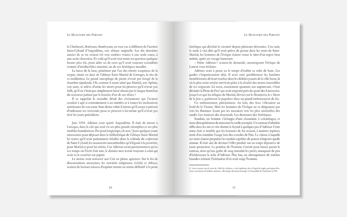 Le Manuscrit des Parfaits - Chroniques limousines