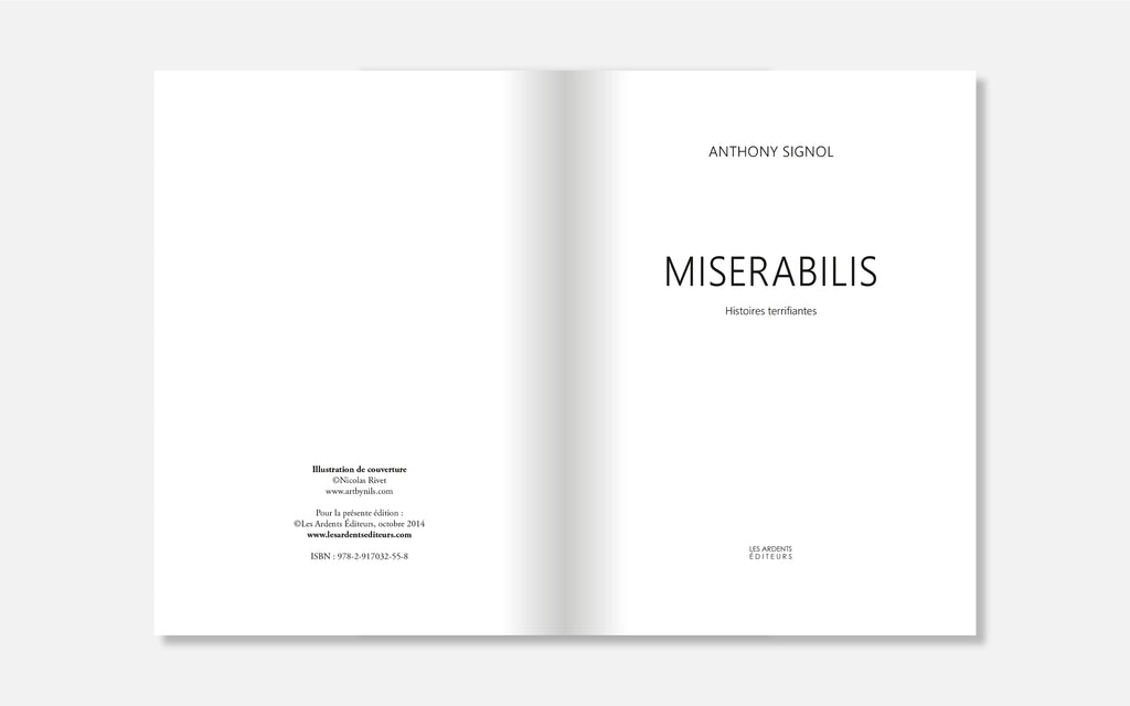 Miserabilis - Histoires terrifiantes