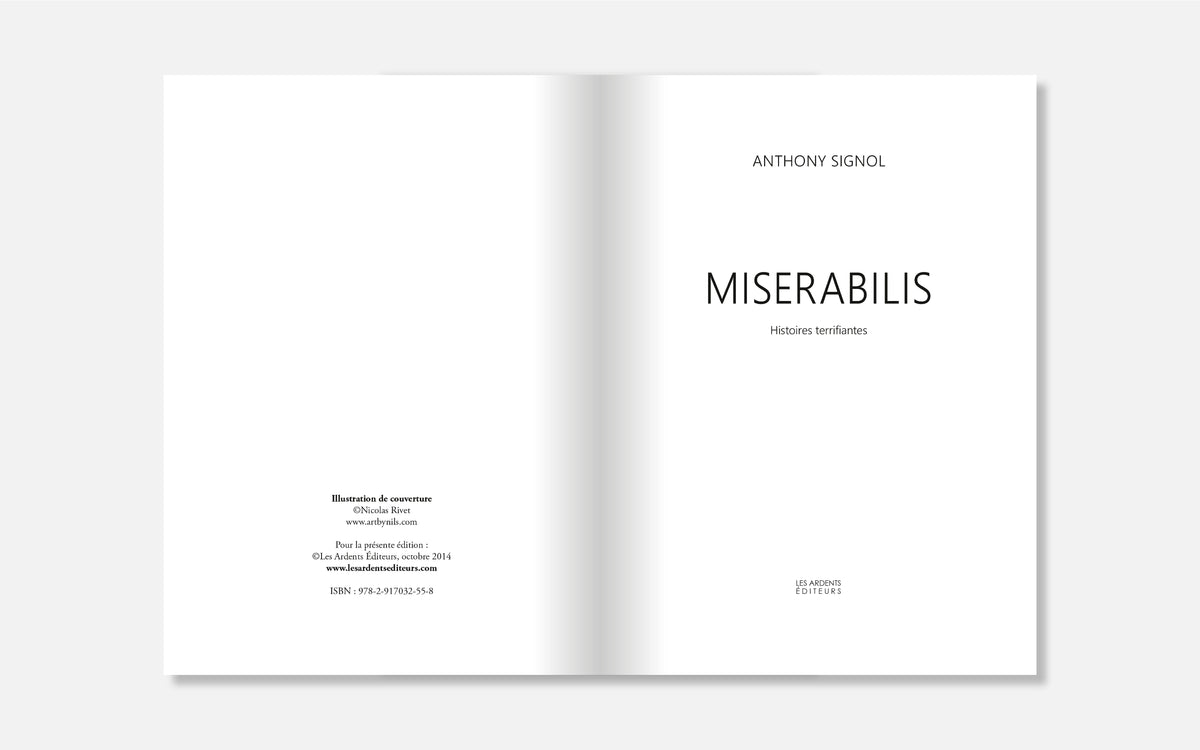 Miserabilis - Histoires terrifiantes
