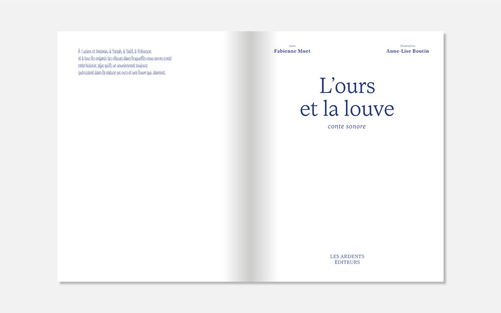 L’ours et la louve
