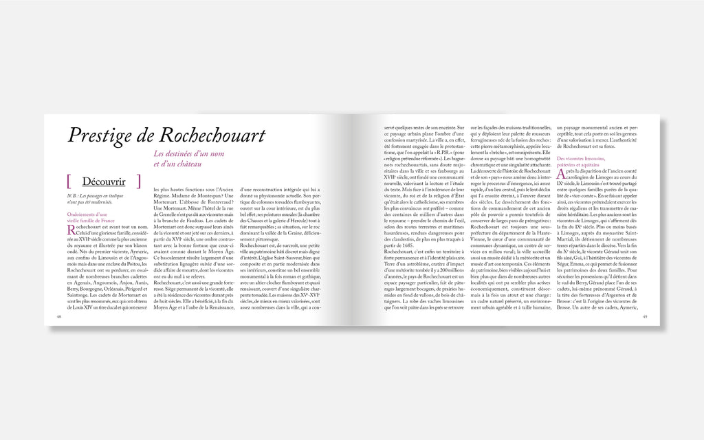 Prestige de Rochechouart - Les destinées d’un nom et d’un château