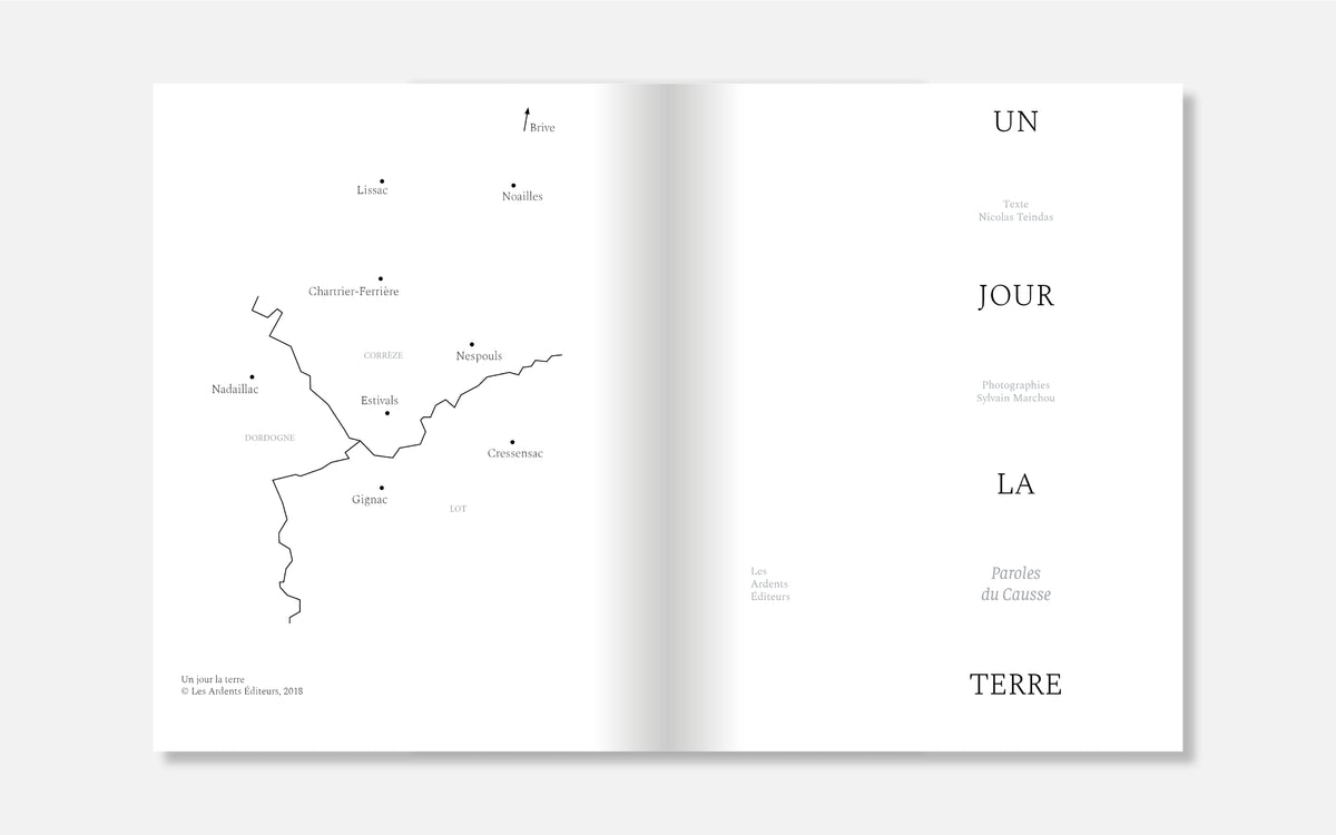 Un jour la terre - Paroles du Causse
