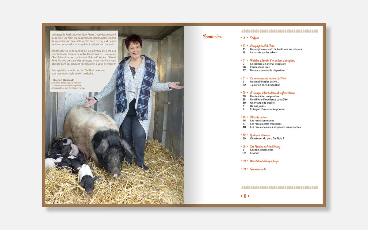 Le Cul Noir - Cuisiner l’excellence d’un cochon limousin - Plus de 60 recettes