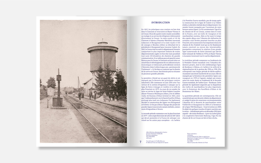 Histoire du chemin de fer en Creuse